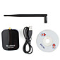 High Power 1000mW USB 2.0 WiFi Wireless Network Dongle (Black)