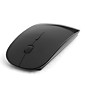 2.4GHz Wireless 800/1200DPI Optical Mouse with USB Receiver (Black + Silver)