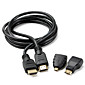Cavo HDMI ad alta velocità con mini HDMI e micro adattatore HDMI (1,5 m)