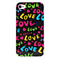 Carcasa Dura de Diseño del Amor para el iPhone 4 y 4S (2 U)