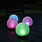 Solar Powered White Light Frosted Glass Lamp